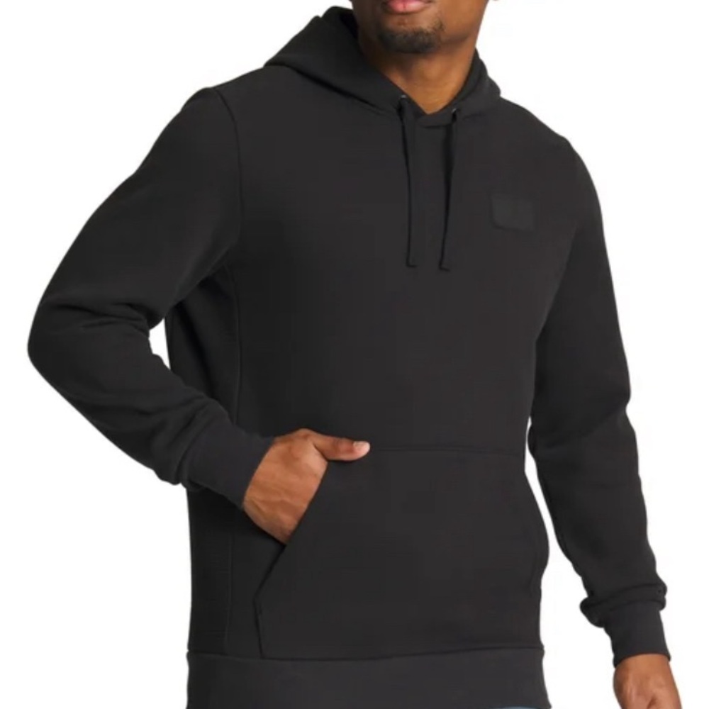 PUMA Men's Fleece Hoodie Regular Fit , Black